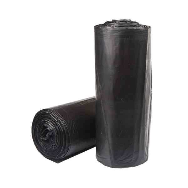 McKesson Trash Bag 56 gal. Black LLDPE 1.5 mil 43 X 47 Inch Star Seal Bottom Coreless Roll (1137659_CS) 100/CS