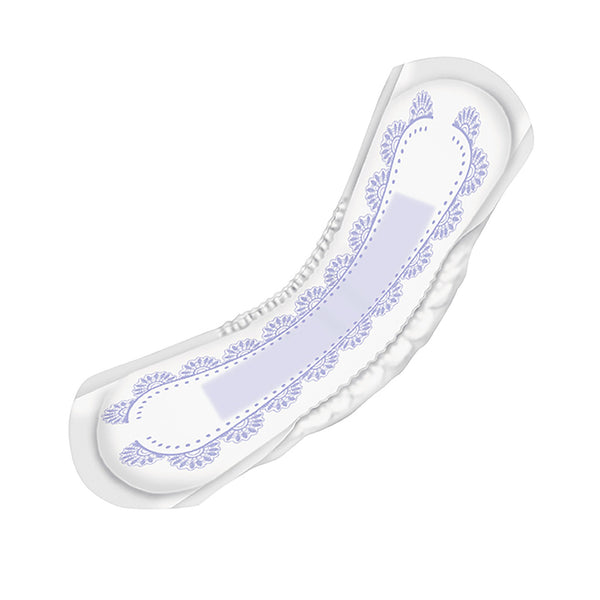 Prevail® Daily Pads Bladder Control Pad 11 Inch Length Moderate Absorbency Polymer Core One Size Fits Most (409933_BG) 16/BG