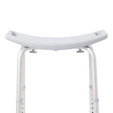 McKesson Bath Bench Without Arms Aluminum Frame Without Backrest 19-1/4 Inch Seat Width 300 lbs. Weight Capacity (1065209_EA) 1/EA