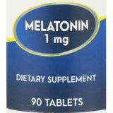 McKesson Brand Natural Sleep Aid 90 per Bottle Tablet 1 mg Strength (972127_CS) 12/CS