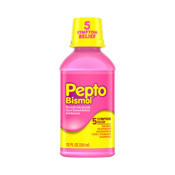 Pepto Bismol® Anti-Diarrheal 262 mg Strength Liquid 12 oz. (260852_EA) 1/EA