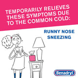 Benadryl® Allergy Relief 25 mg Strength Tablet 24 per Box (783320_CS) 576/CS