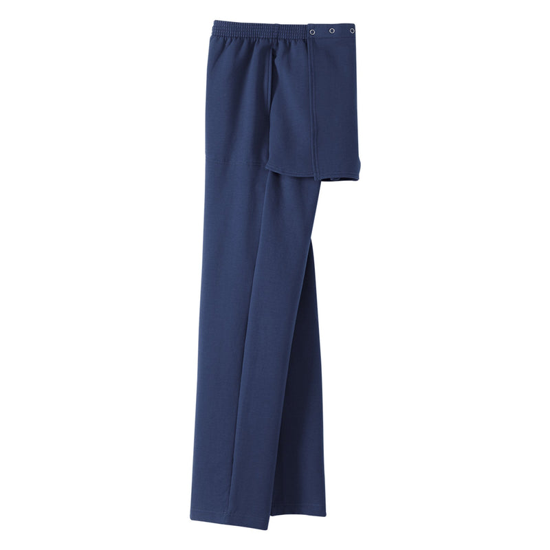 Silverts® Adaptive Pants Open Back 3X-Large Navy Blue Female (1227395_EA) 1/EA