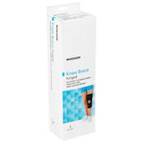 McKesson Knee Brace X-Large Wraparound / Hook and Loop Strap Closure with D-Rings 23 to 25-1/2 Inch Circumference Left or Right Knee (1159103_EA) 1/EA