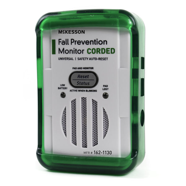 McKesson Brand Fall Prevention Monitor White / Green (1020954_CS) 72/CS
