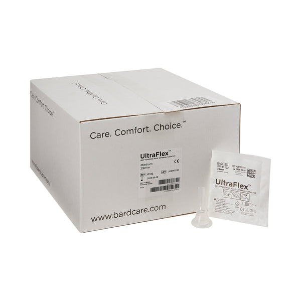 UltraFlex® Male External Catheter Self-Adhesive Band Silicone Medium (577062_BX) 100/BX