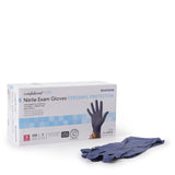 McKesson Confiderm® LDC Exam Glove Small NonSterile Nitrile Standard Cuff Length Fully Textured Blue Chemo Tested / Fentanyl Tested (1159329_BX) 250/BX
