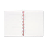 Black n' Red™ Flexible Cover Twinwire Notebooks, SCRIBZEE Compatible, 1-Subject, Wide/Legal Rule, Black Cover, (70) 11 x 8.5 Sheets (JDKK66652) Each