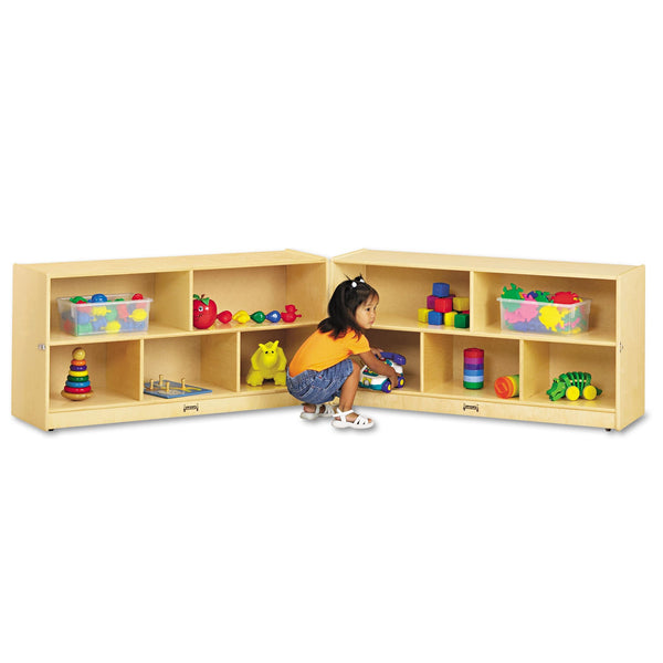 Jonti-Craft Fold-n-Lock Storage Units, 48w x 15d x 24.5h, White (JNT0326JC) Each