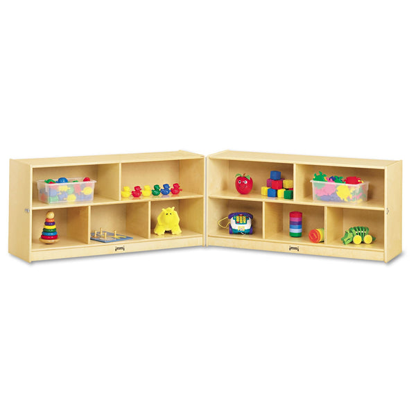 Jonti-Craft Fold-n-Lock Storage Units, 48w x 15d x 24.5h, White (JNT0326JC) Each