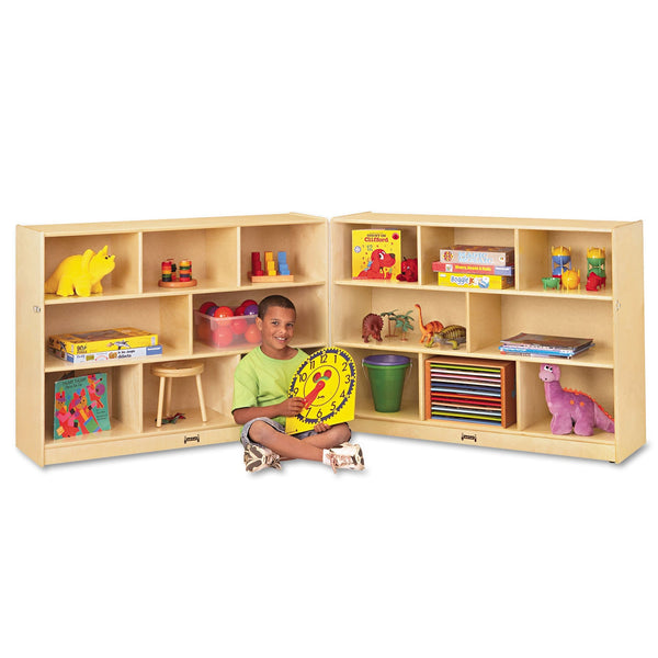 Jonti-Craft Fold-n-Lock Storage Units, 48w x 15d x 35.5h, White (JNT0369JC) Each