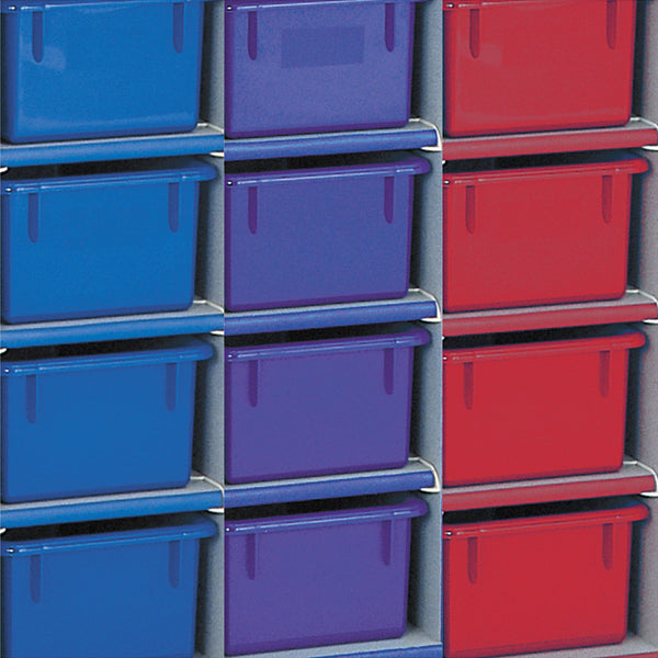 Jonti-Craft Tray Mobile Cubbie, 48w x 15d x 29.5h, Birch (JNT0420JC) Each