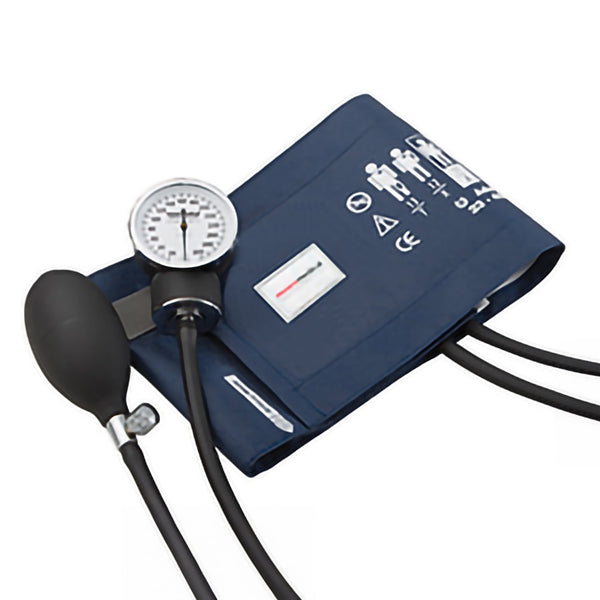 McKesson Premium Aneroid Sphygmomanometer Unit Adult Cuff Nylon Cuff 23 - 40 cm Pocket Aneroid (1067616_EA) 1/EA