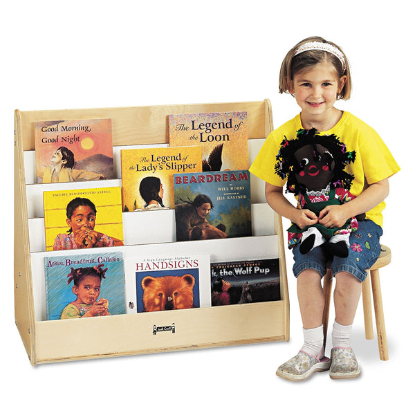 Jonti-Craft Pick-a-Book Stand, 30w x 16.5d x 27.5h, Birch (JNT3508JC) Each