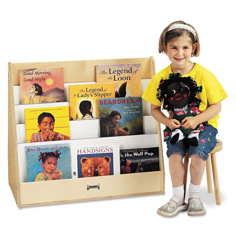 Jonti-Craft Pick-a-Book Stand, 30w x 16.5d x 27.5h, Birch (JNT3508JC) Each