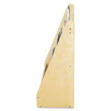 Jonti-Craft Pick-a-Book Stand Wish Flush Back, 30w x 13.5d x 27.5h, Birch (JNT3514JC) Each