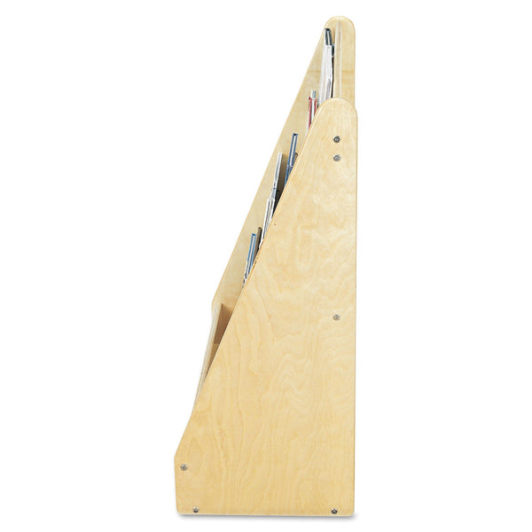 Jonti-Craft Pick-a-Book Stand Wish Flush Back, 30w x 13.5d x 27.5h, Birch (JNT3514JC) Each