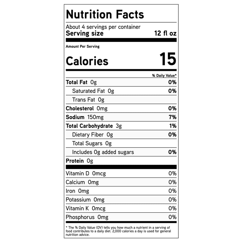 Thick & Easy® Hydrolyte® Thickened Water 46 oz. Bottle Lemon Flavor Liquid IDDSI Level 2 Mildly Thick (797168_CS) 6/CS