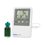 Fisherbrand™ Traceable® Digital Refrigerator / Freezer Thermometer with Alarm Fahrenheit / Celsius -58° to +158°F (-50° to +70°C) Bottle Probe Door / Wall Mount Battery Operated (639044_EA) 1/EA
