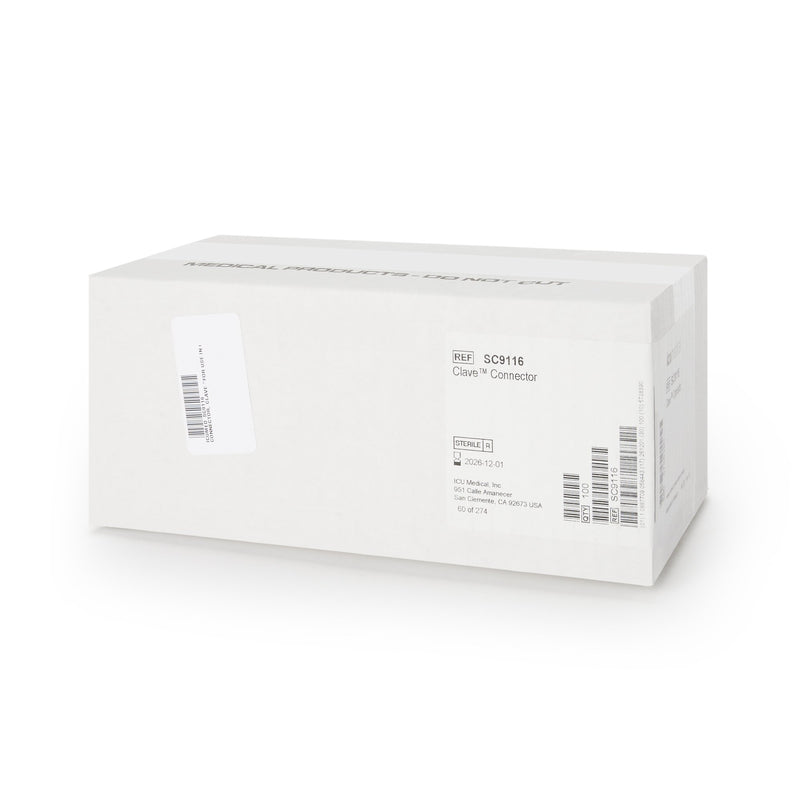 ICU Medical IV Connector (870087_CS) 100/CS