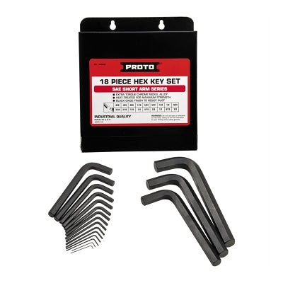 Proto 18-Piece SAE Hex Key Set (577-4986) 1 Set