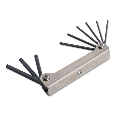 Stanley Bostitch 9 Pc. Folding Hex Key Sets, Hex Tip, Inch (577-4993) 1 Set