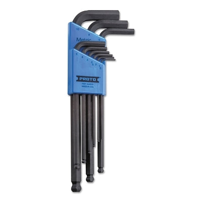 Proto 9-Piece Metric Ball-Hex L-Key Set (577-4996) 1 Set