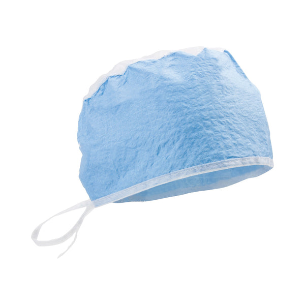 McKesson Surgeon Cap One Size Fits Most Blue Tie Closure (1186139_CS) 600/CS