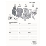 House of Doolittle™ Recycled Professional Weekly Planner, 15-Minute Appts, 11 x 8.5, Black Wirebound Soft Cover, 24-Month: Jan 2026 to Dec 2027 (HOD272002) Each