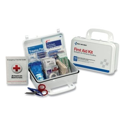 PackIt® 10 Person ANSI First Aid Kit, Weatherproof Plastic Case, Wall Mount (579-6060) 1 Kit