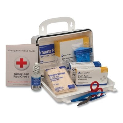 Pac-Kit ANSI Plus #10 Weatherproof First Aid Kit, 76-Pieces, Plastic Case (579-6410) 1 Kit