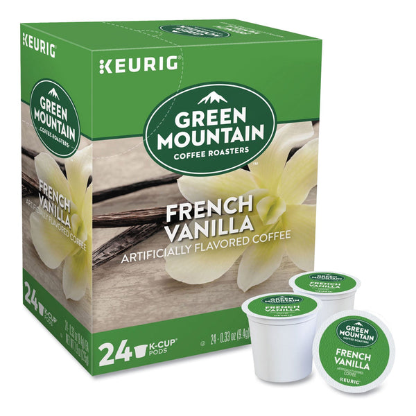 Green Mountain Coffee® French Vanilla Coffee K-Cup Pods, 24/Box (GMT6732) Box of 24