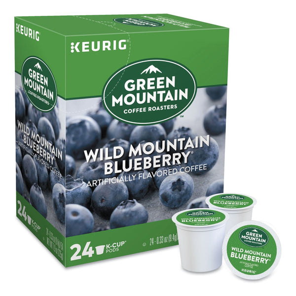 Green Mountain Coffee® Fair Trade Wild Mountain Blueberry Coffee K-Cups, 24/Box (GMT6783) Box of 24