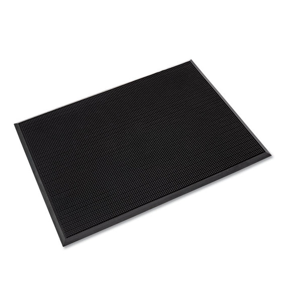 Crown Mat-A-Dor Entrance/Antifatigue Mat, Rubber, 36 x 72, Black (CWNMAFG62BK)