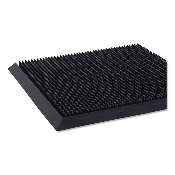 Crown Mat-A-Dor Entrance/Antifatigue Mat, Rubber, 36 x 72, Black (CWNMAFG62BK)