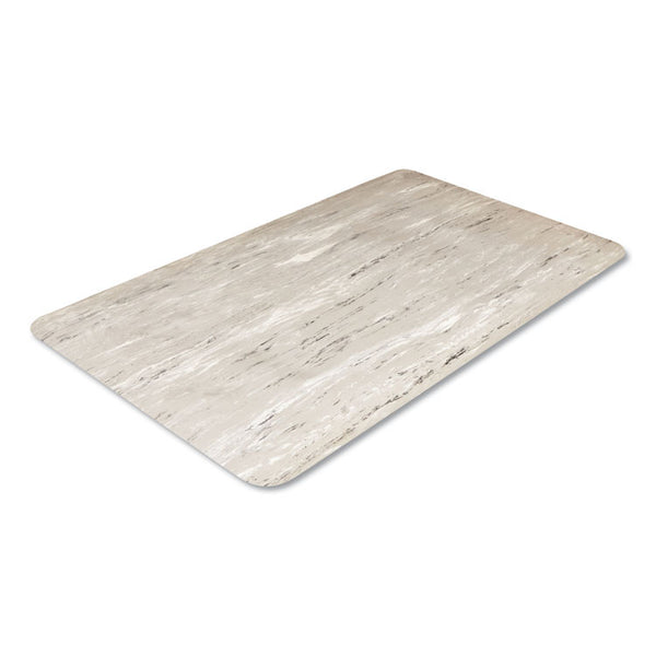 Crown Cushion-Step Surface Mat, 36 x 60, Marbleized Rubber, Gray (CWNCU3660GY) Each