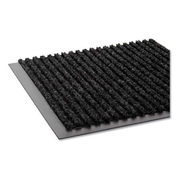 Crown Needle-Rib Wiper/Scraper Mat, Polypropylene, 48 x 72, Charcoal (CWNNR0046CH)