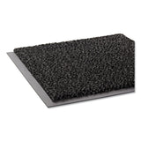 Crown Dust-Star Microfiber Wiper Mat, 48 x 72, Charcoal (CWNDS0046CH)