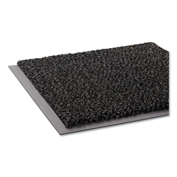 Crown Dust-Star Microfiber Wiper Mat, 48 x 72, Charcoal (CWNDS0046CH) Each