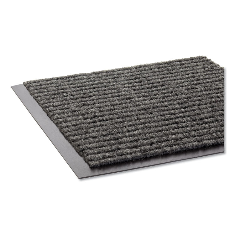 Crown Needle Rib Wipe and Scrape Mat, Polypropylene, 36 x 120, Gray (CWNNR0310GY)