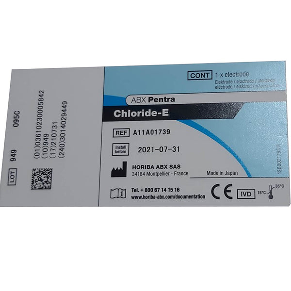ABX Pentra™ Ion-Selective Electrode (ISE) Chloride Electrode For ABX Pentra 400 Analyzer (721525_EA) 1/EA