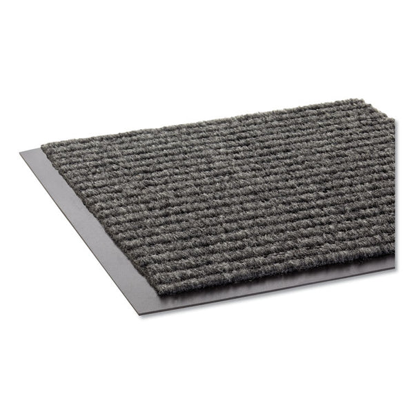 Crown Needle Rib Wipe and Scrape Mat, Polypropylene, 48 x 72, Gray (CWNNR0046GY)