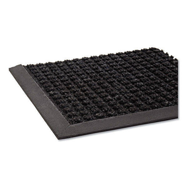 Crown Super-Soaker Wiper Mat with Gripper Bottom, Polypropylene, 46 x 72, Charcoal (CWNSSR046CH)