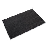 Crown Dust-Star Microfiber Wiper Mat, 36 x 120, Charcoal (CWNDS0310CH) Each