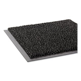 Crown Dust-Star Microfiber Wiper Mat, 36 x 120, Charcoal (CWNDS0310CH) Each