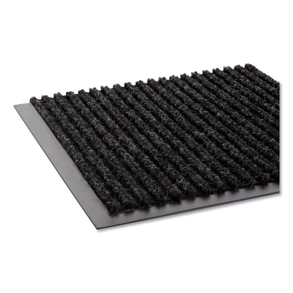 Crown Needle-Rib Wiper/Scraper Mat, Polypropylene, 36 x 48, Charcoal (CWNNR0034CH)