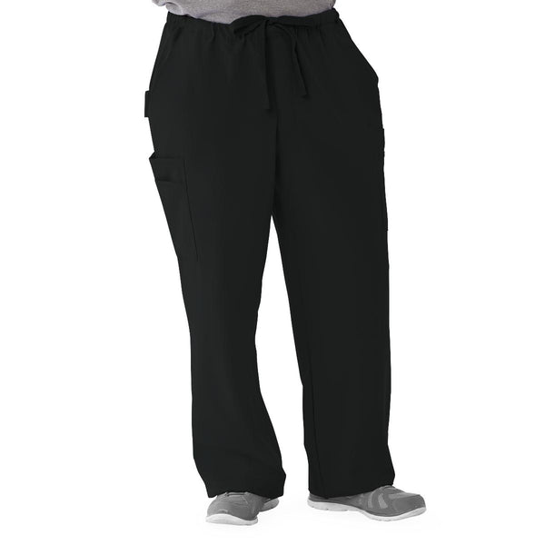 Illinois AVE Unisex Athletic Cargo Scrub Pants with 7 Pockets, 1/EA (5800BLK5XL) Each