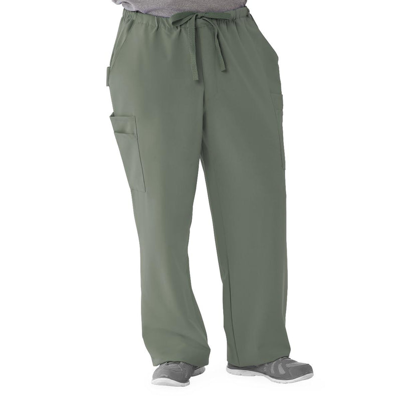 Illinois AVE Unisex Athletic Cargo Scrub Pants with 7 Pockets, 1/EA (5800OLV4XL) Each