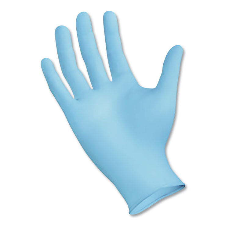 Boardwalk® Disposable Examination Nitrile Gloves, X-Large, Blue, 5 mil, 100/Box (BWK382XLBXA)