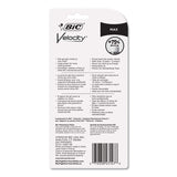 BIC® Velocity Max Pencil, 0.9 mm, HB (#2), Black Lead, Assorted Barrel Colors, 2/Pack (BICMPMX9P21) Pack of 2